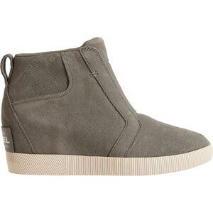 NEW Sorel  Out N About Wedge Boots - Waterproof, Suede in gray For Women 825 5s3